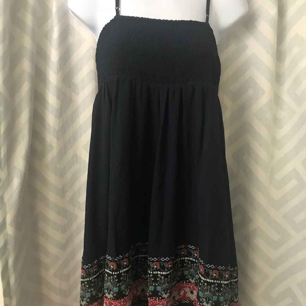 Navy blue sundress